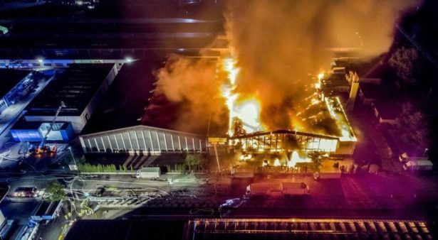 Einsatz 30 am 10.05.2018 – Großbrand Wäscherei Bolognini in Brixen