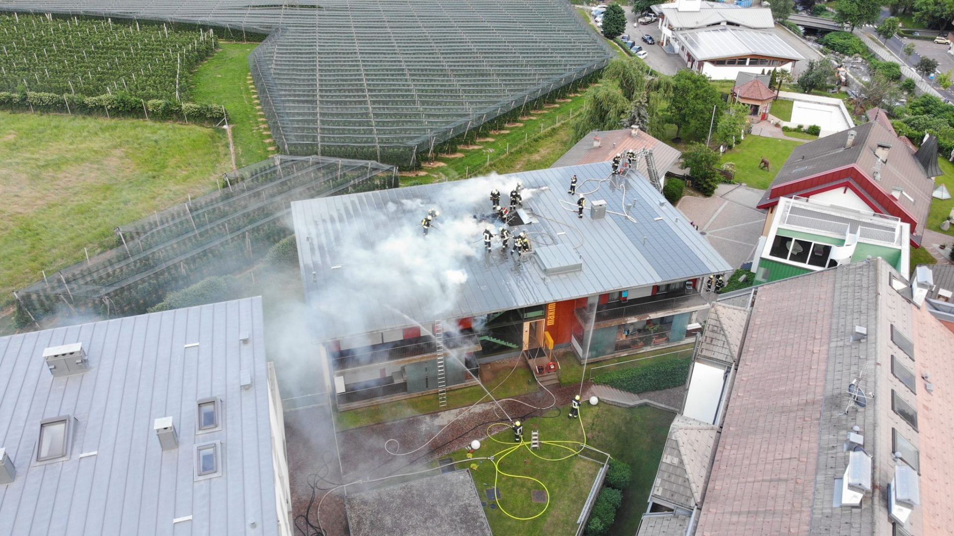 Einsatz 42 am 19.05.2022 - Wohnugsbrand im Dorfzentrum