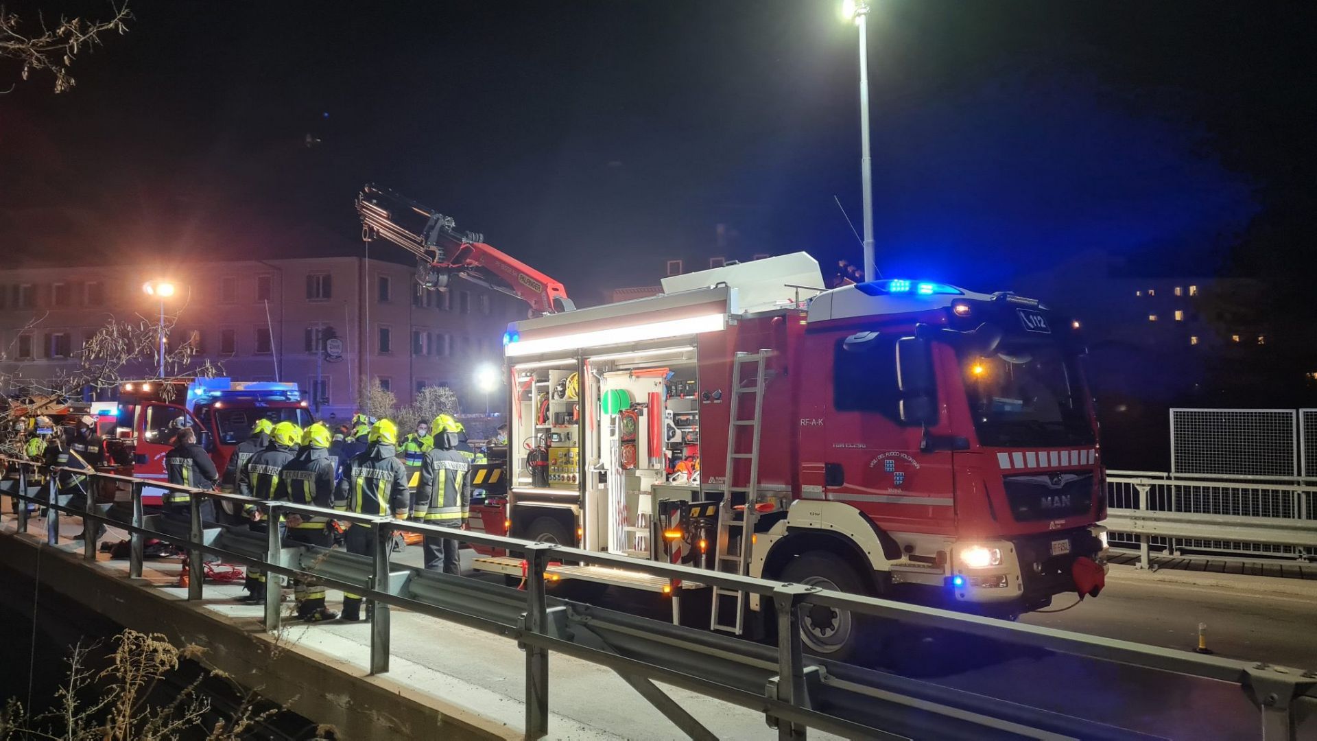 Einsatz 22 am 20.03.2022 Unterstützung FF Franzensfeste bei Personenrettung mit Kran