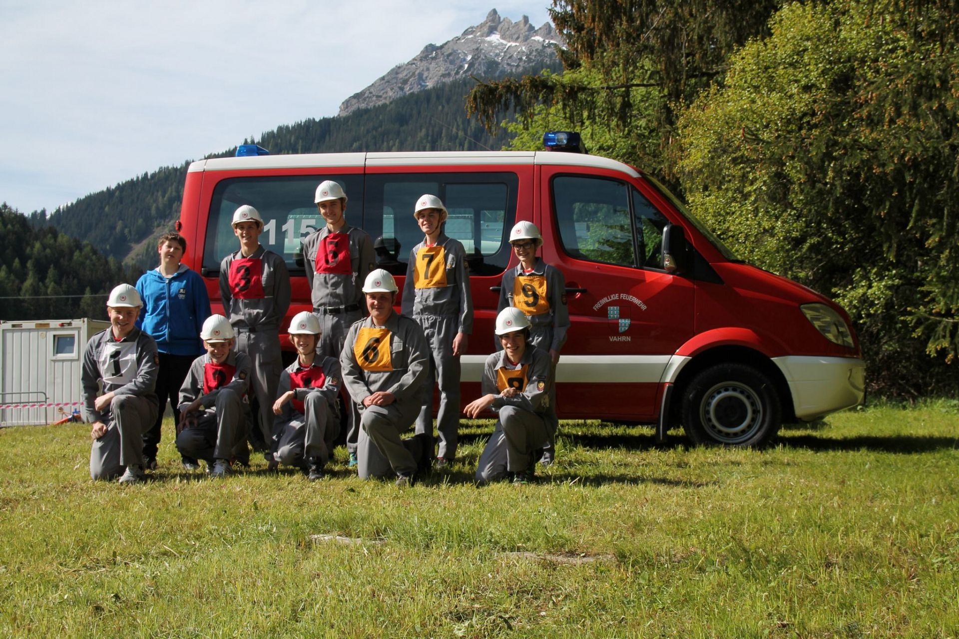 Gruppe vom Vorbewerb in Prags am 01.06.2013