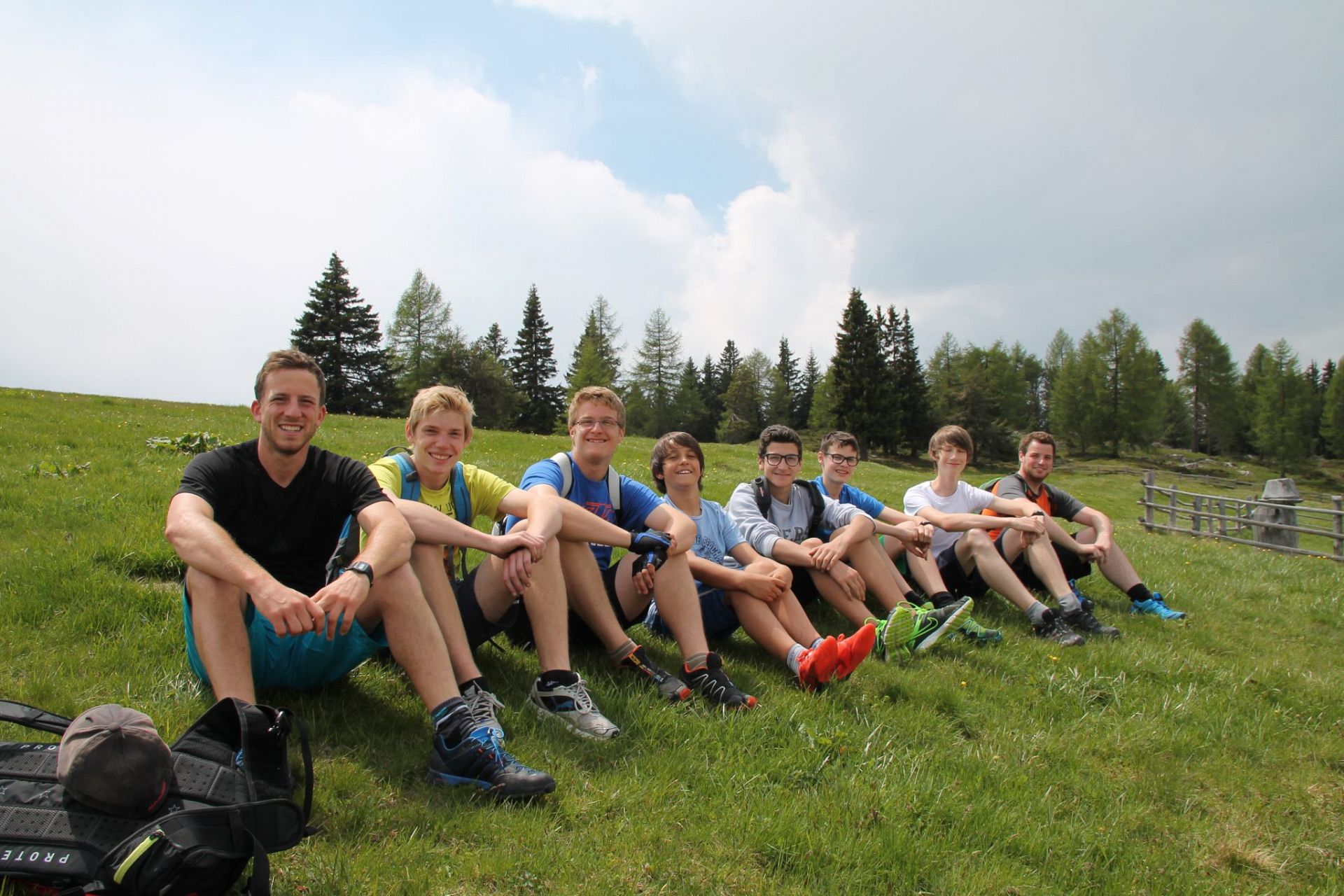 Radausflug auf die Rodenecker Alm am 30.05.2015