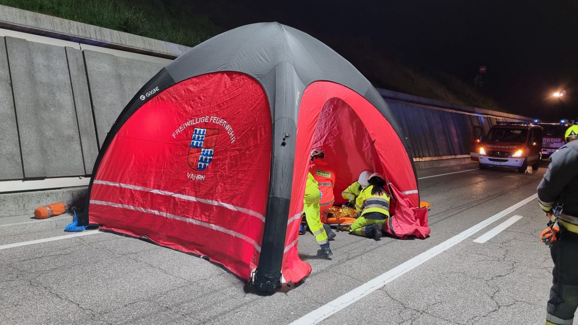 Rettungszelt