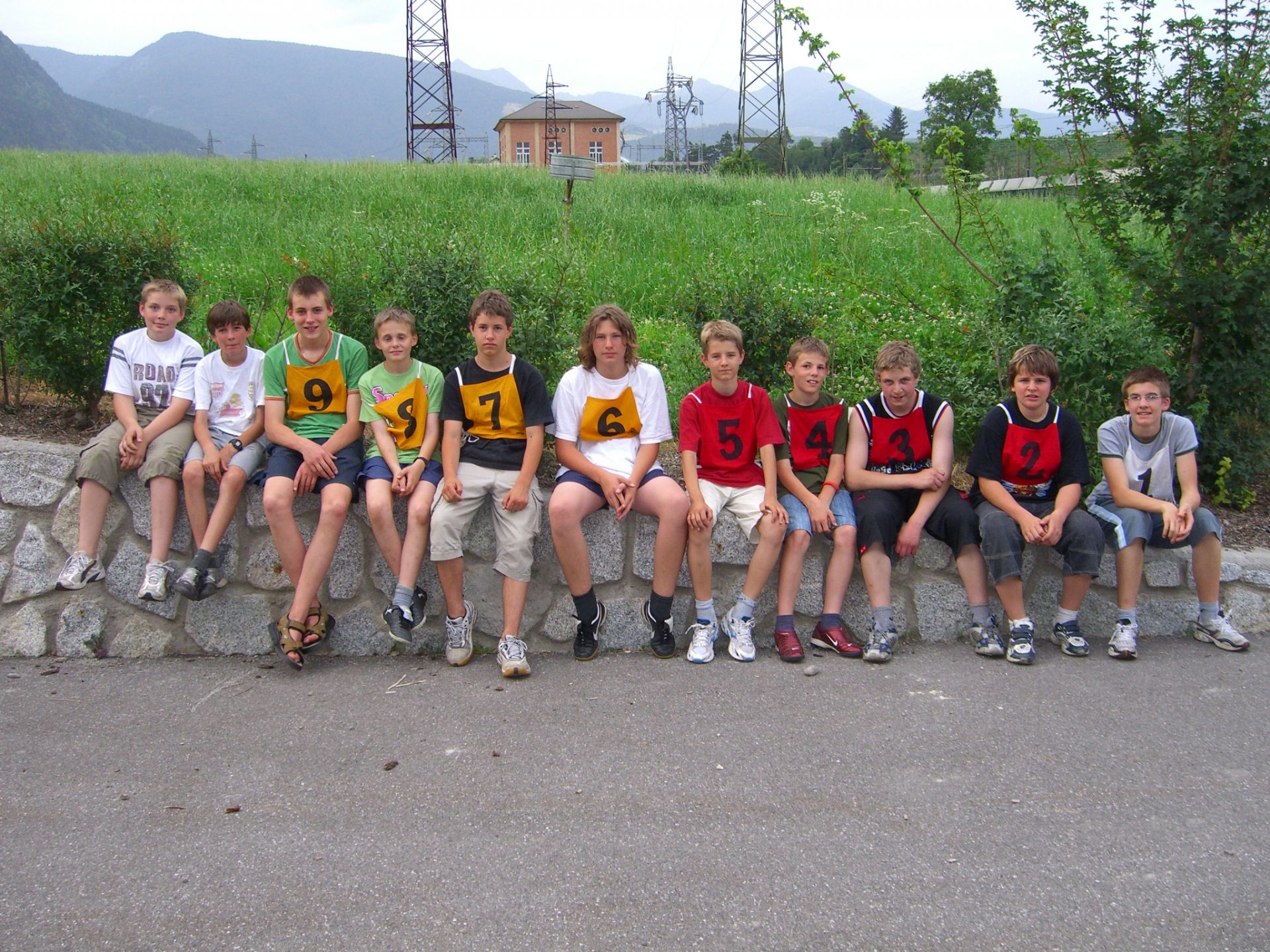 Übung Staffellauf am 21.06.2006