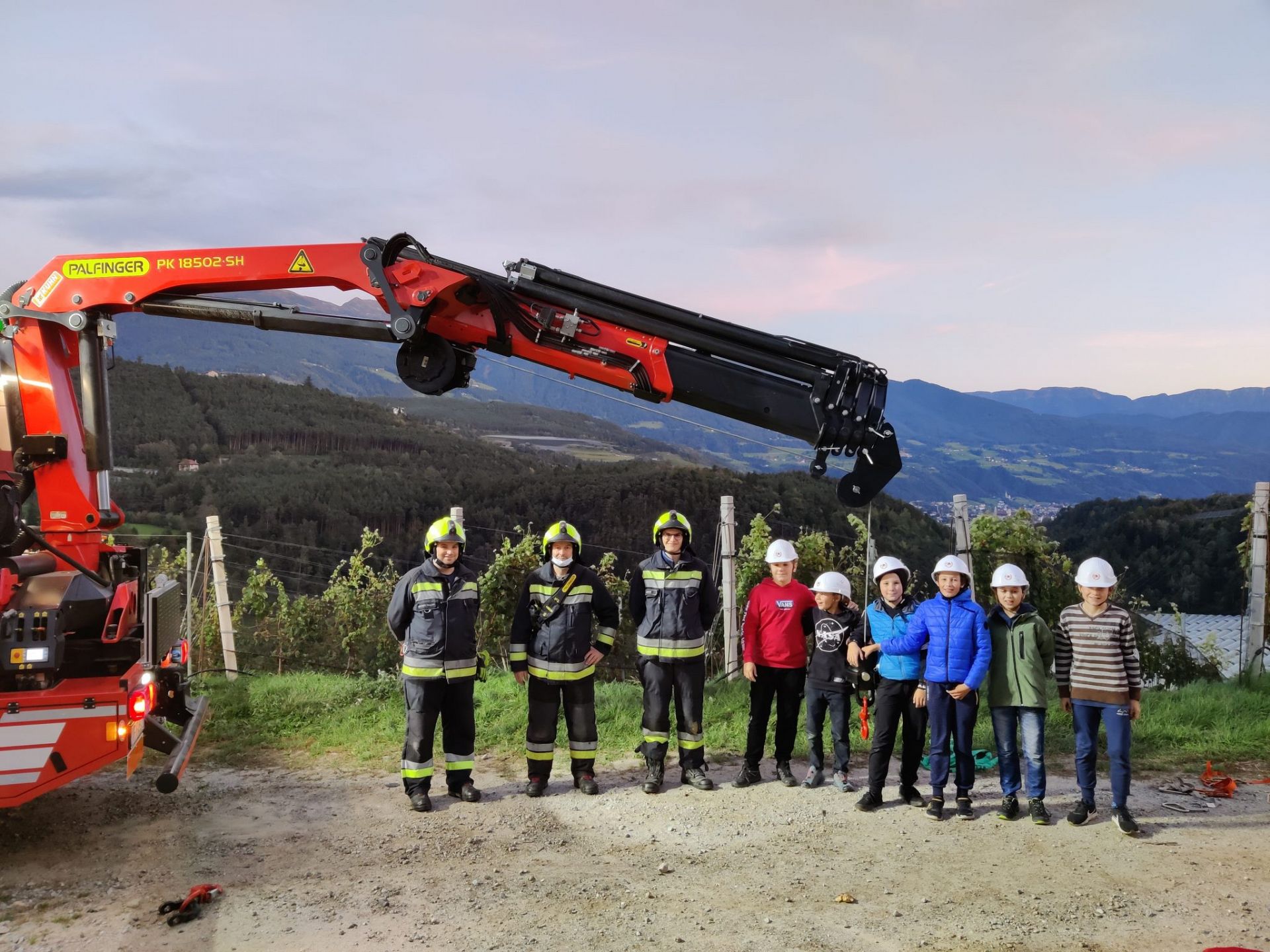 Übung mit RF A K am 08.11.2021