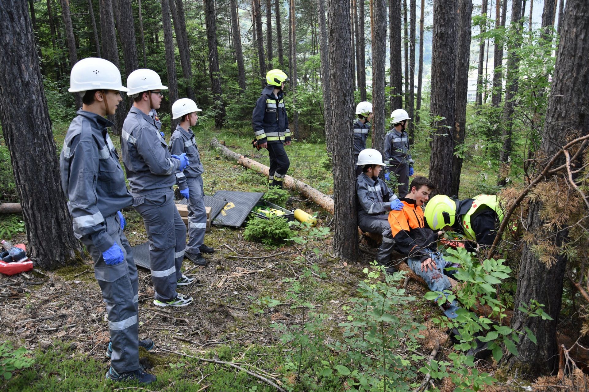 Übung mit WK Jugend am 26.05.2018