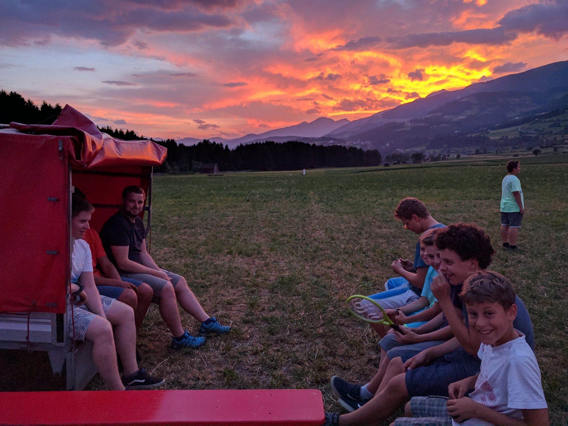 Zeltlager in Pfalzen 2017