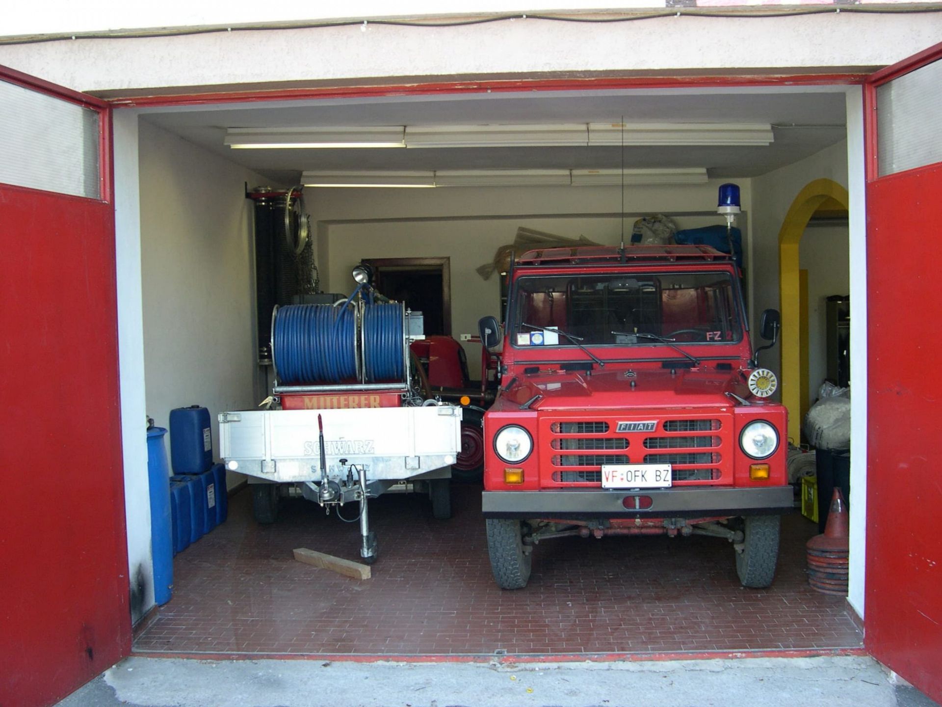 Platzmangel im alten Gerätehaus