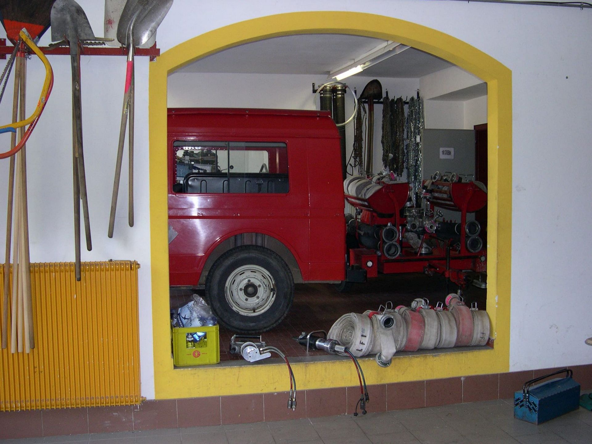 Platzmangel im alten Gerätehaus