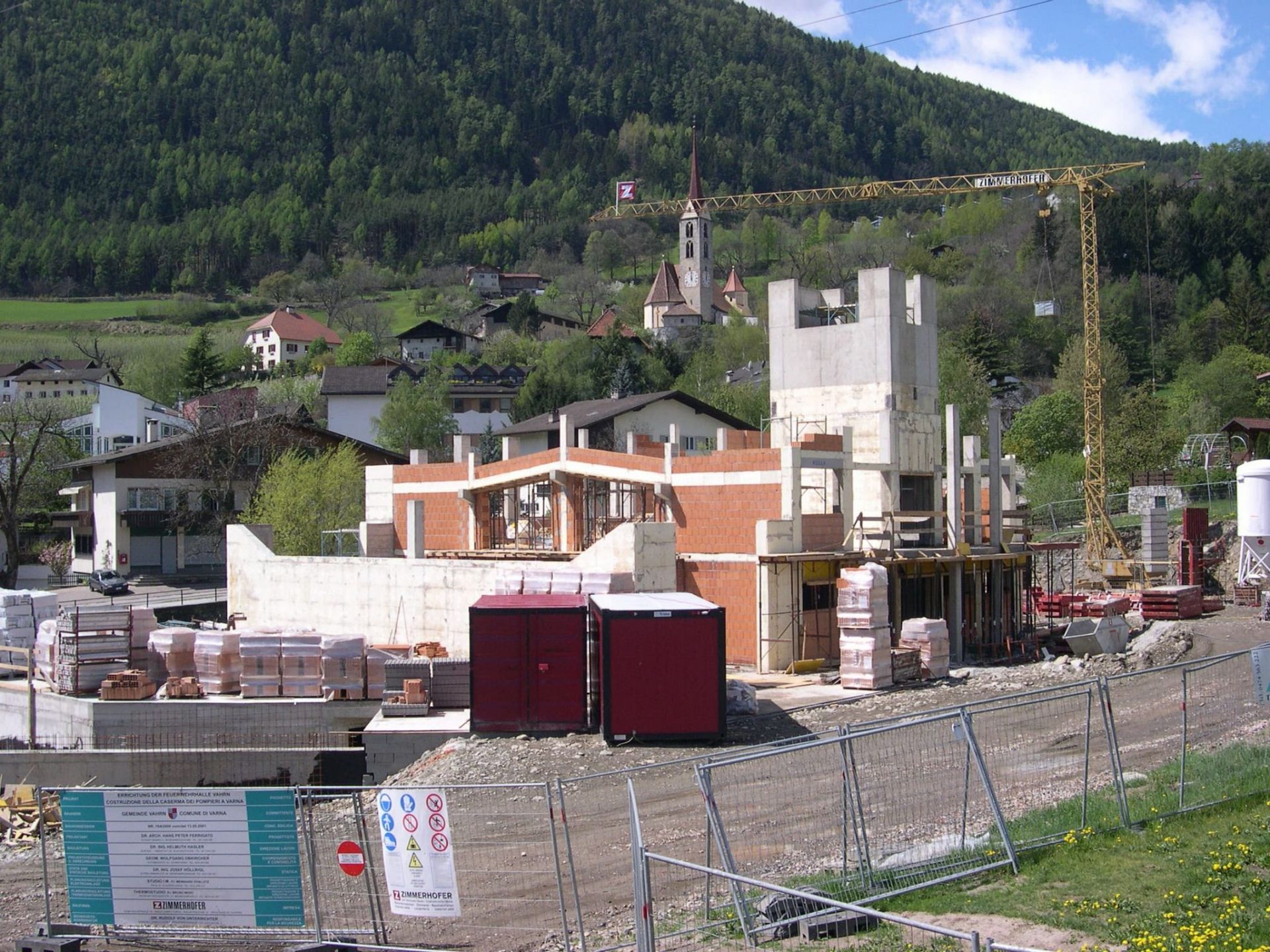 Außenmauern werden sichtbar